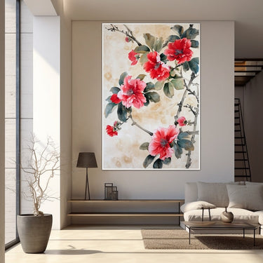 Japanese Flower Painting